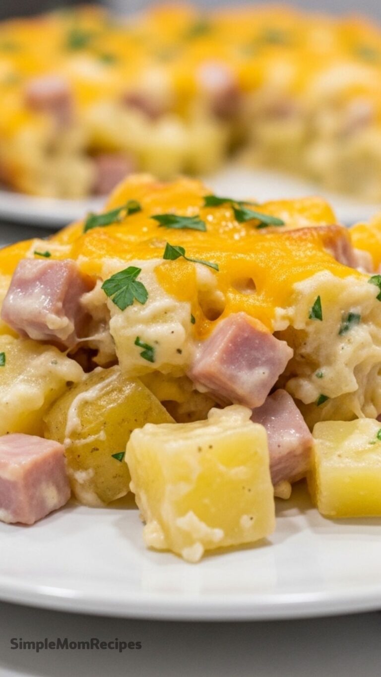 Leftover Ham & Potato Casserole Recipe