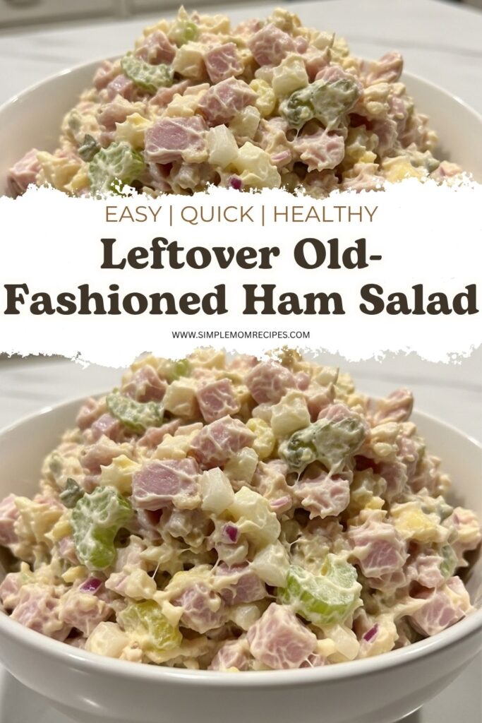 Leftover Old-Fashioned Ham Salad Recipe