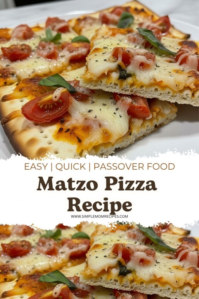 Matzo Pizza Recipe