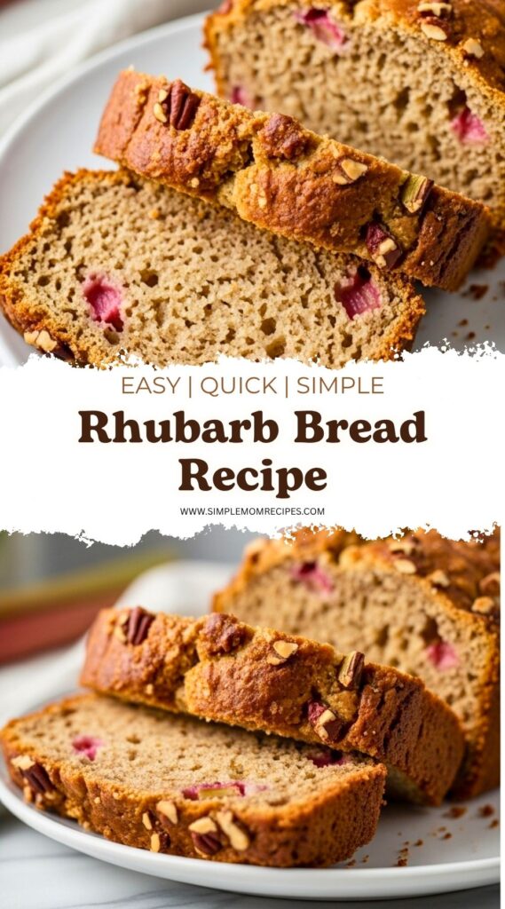 Rhubarb Bread Recipe
