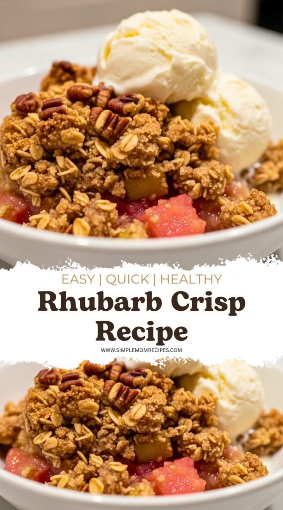 Rhubarb Crisp Recipe