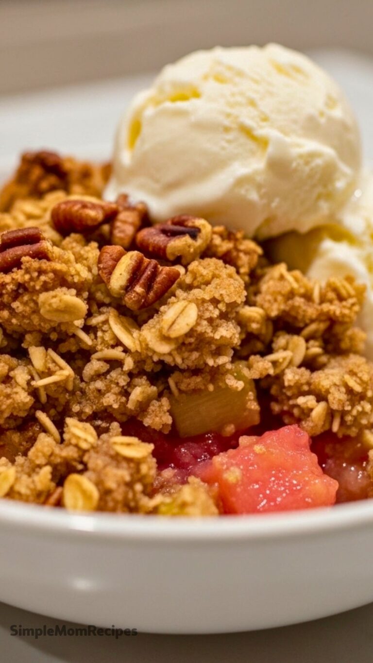 Rhubarb Crisp Recipe