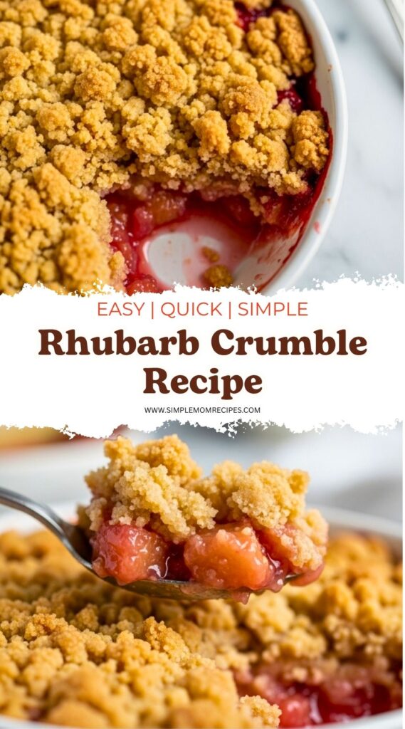Rhubarb Crumble Recipe