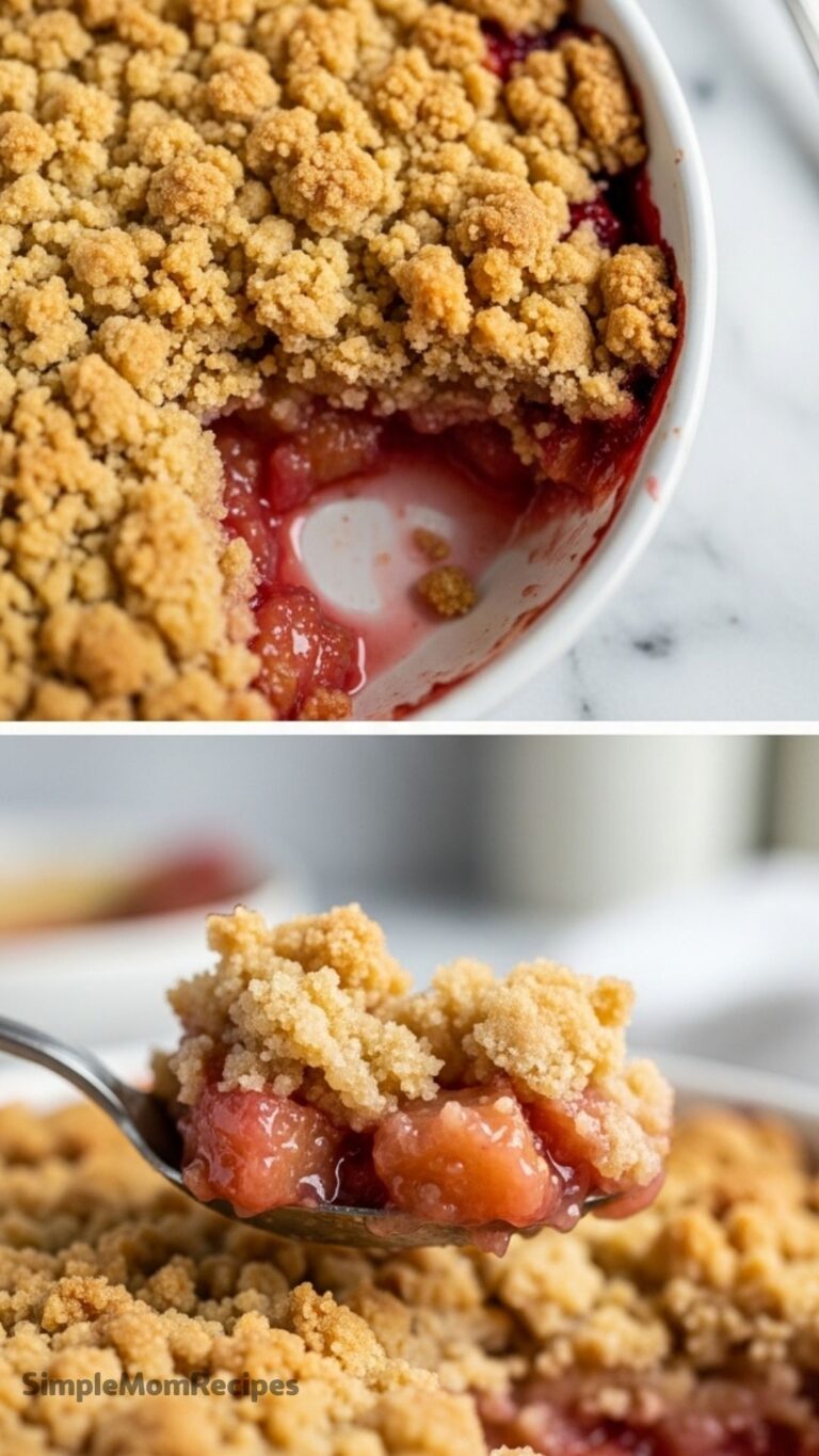 Rhubarb Crumble Recipe