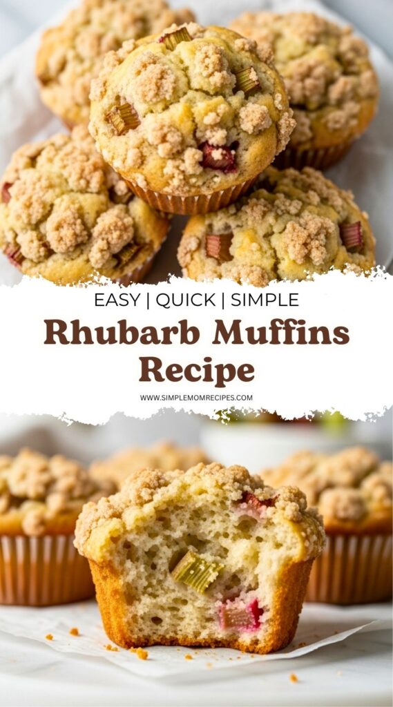 Rhubarb Muffins Recipe