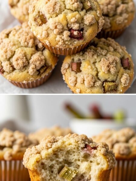 Rhubarb Muffins Recipe