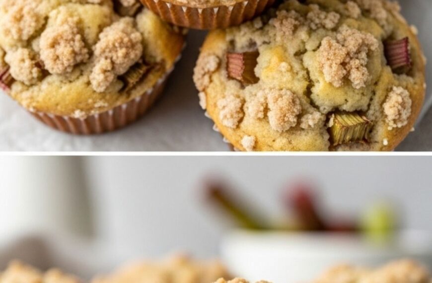 Rhubarb Muffins Recipe