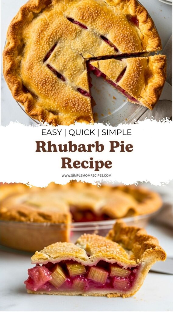 Rhubarb Pie Recipe