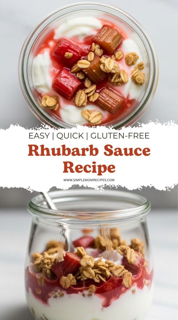 Rhubarb Sauce Recipe