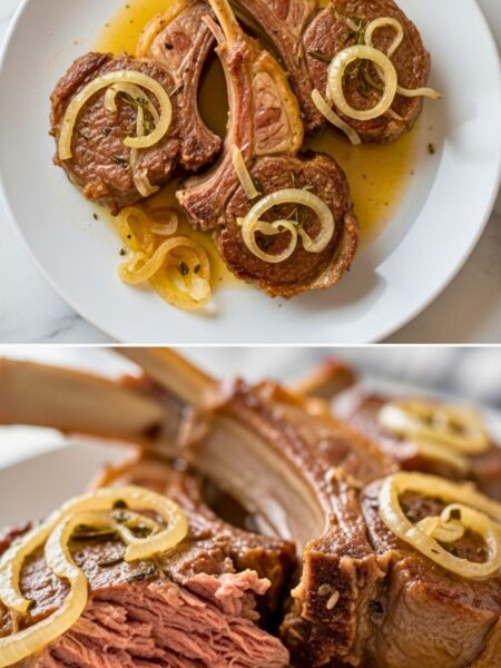 Slow Cooker Lamb Chops Recipe
