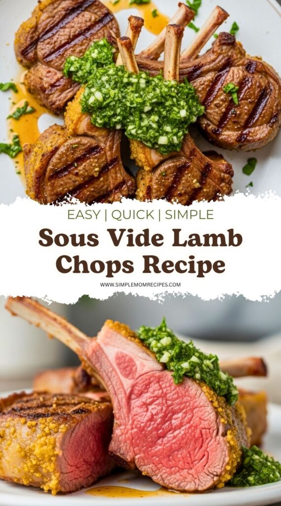 Sous Vide Lamb Chops Recipe