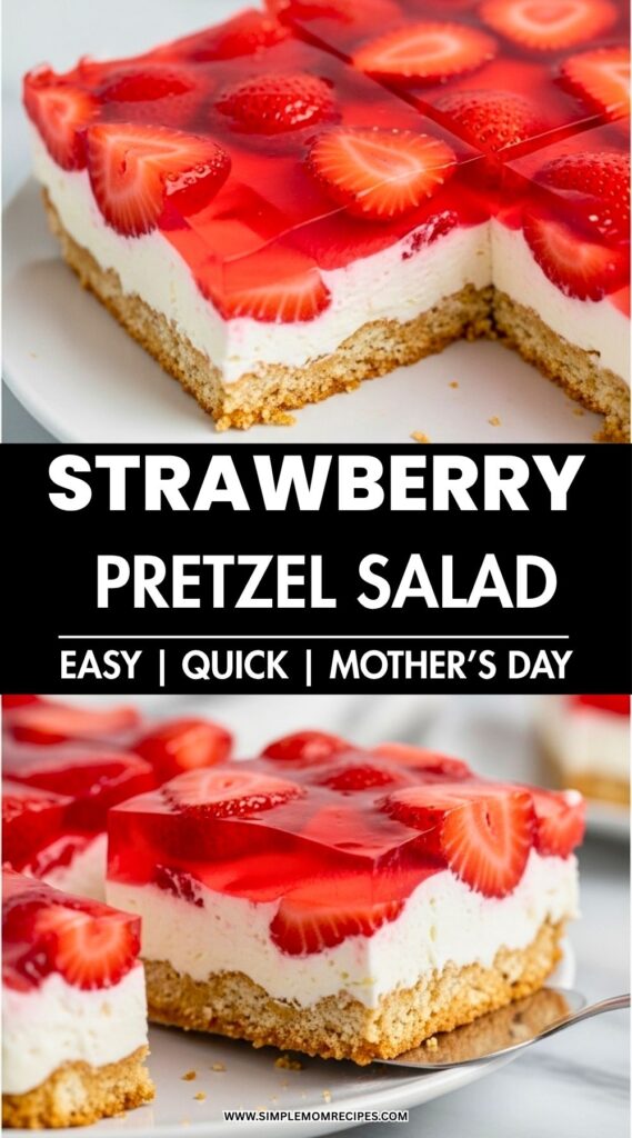 Strawberry Pretzel Salad Recipe