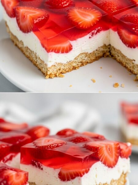 Strawberry Pretzel Salad Recipe