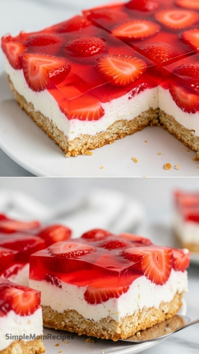 Strawberry Pretzel Salad Recipe