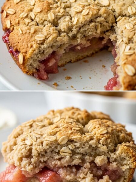 Traditional Rhubarb Cobbler Recipe