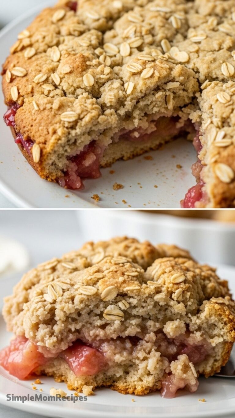 Traditional Rhubarb Cobbler Recipe