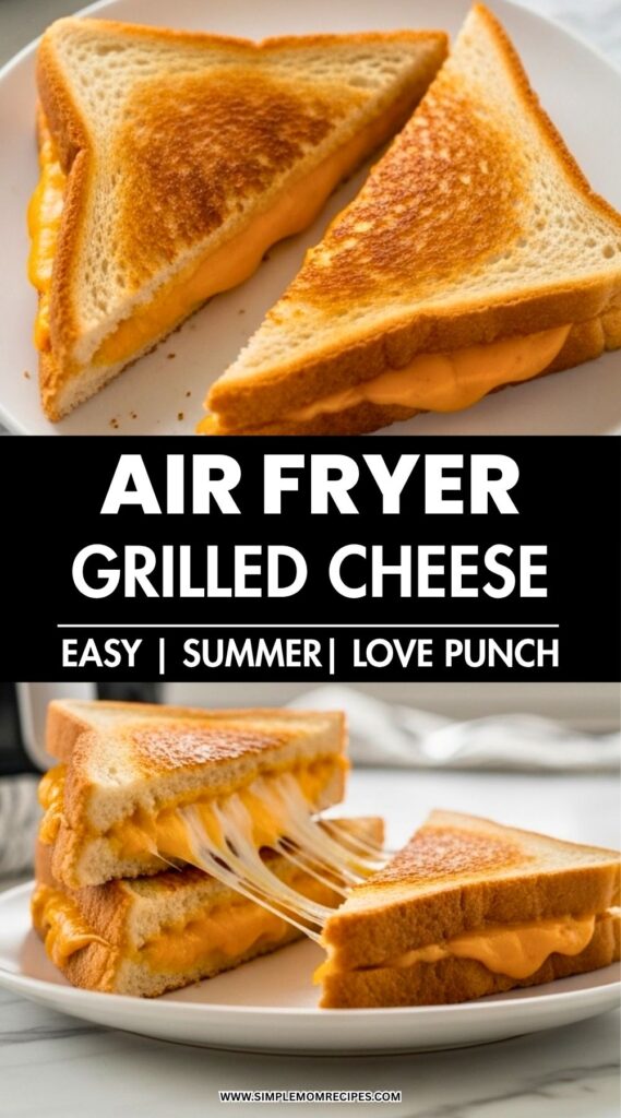 Air Fryer Grilled Cheese Recipe