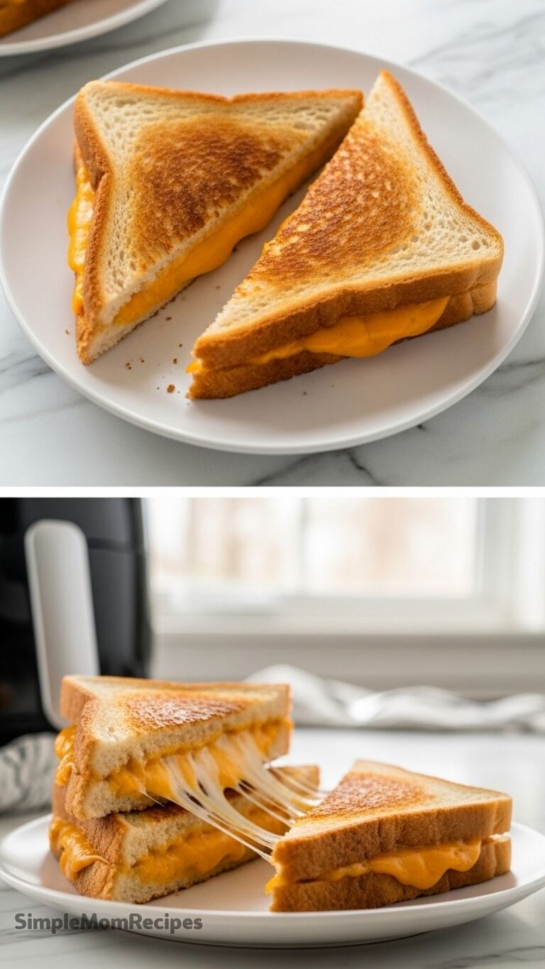 Air Fryer Grilled Cheese Recipe