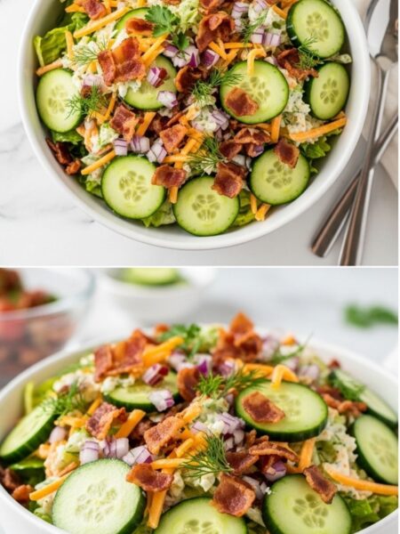 Classic Cucumber Ranch Crack Salad Recipe