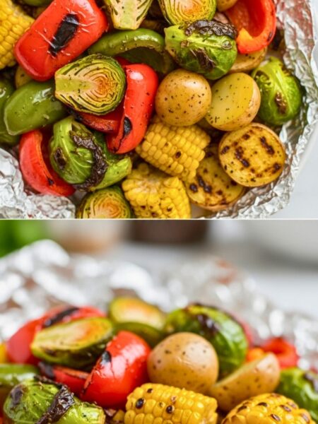Foil Pack Grilled Vegetables Recipe