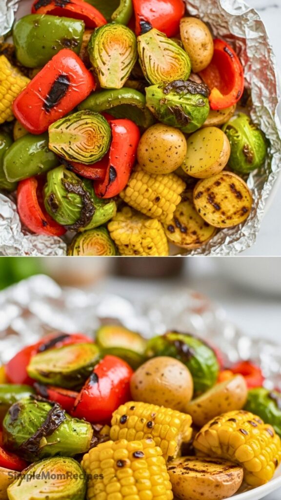Foil Pack Grilled Vegetables Recipe