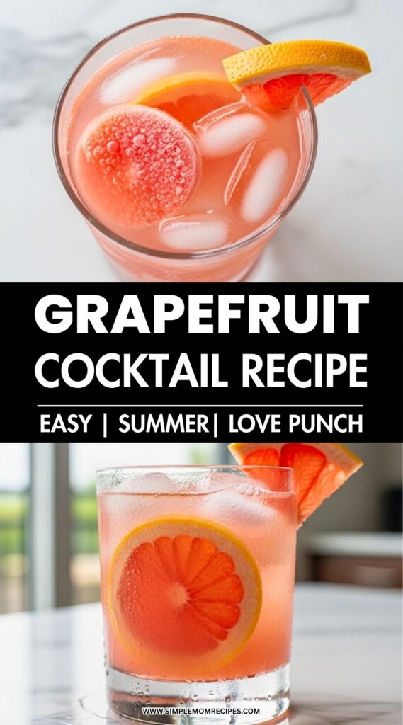 Grapefruit Cocktail _love Punch_ Recipe