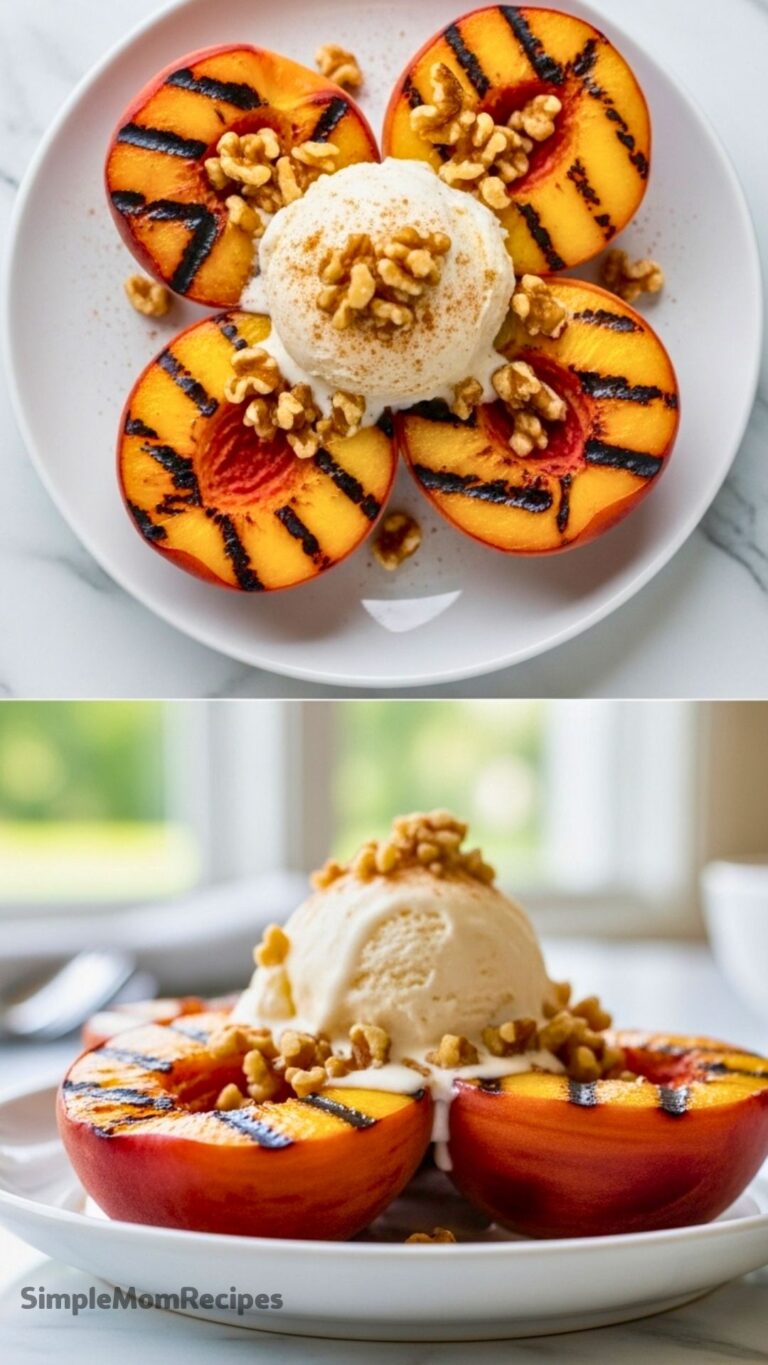 Grilled Peaches Recipe