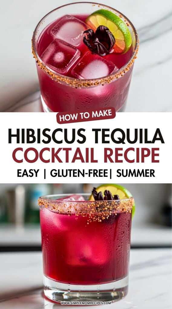 Hibiscus Tequila Cocktail Recipe