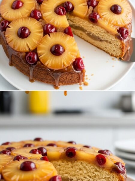 Pineapple Upside Down Cake Recipe (1)
