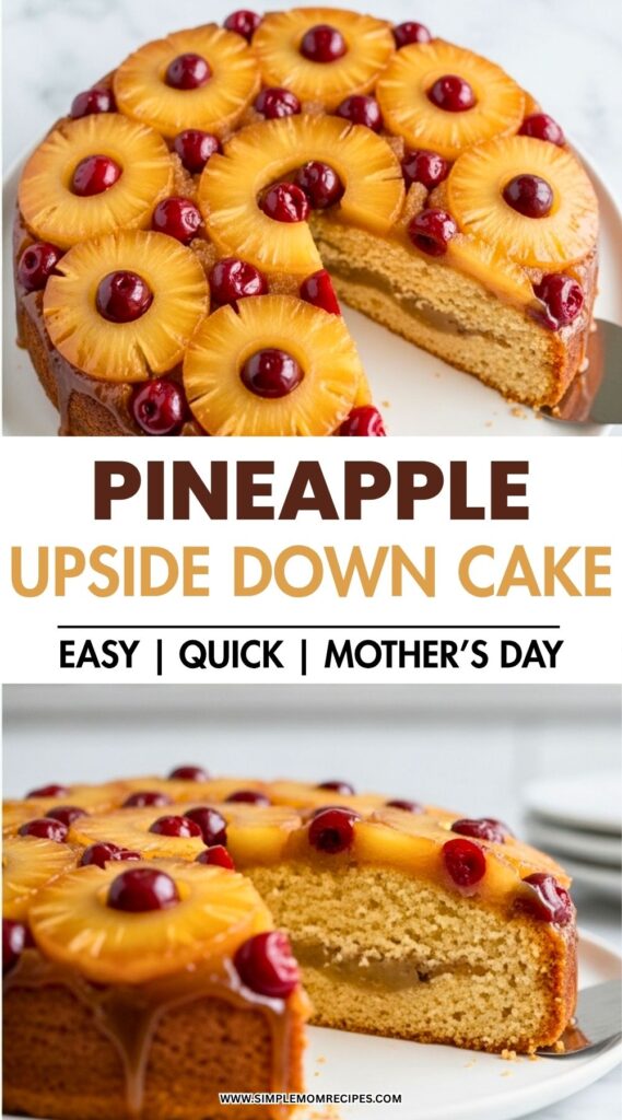 Pineapple Upside Down Cake Recipe