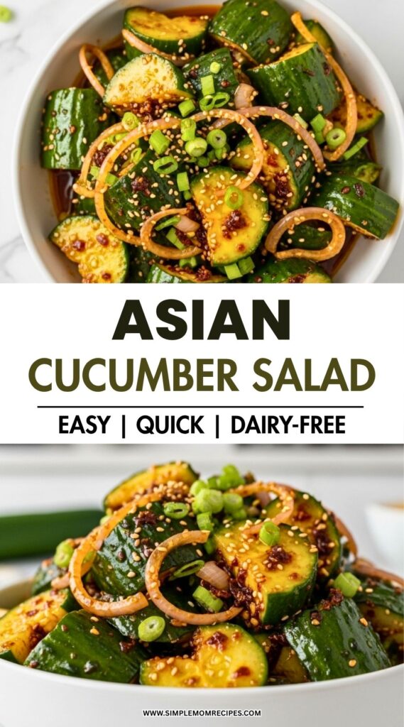 Spicy Asian Cucumber Salad Recipe