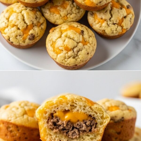 Easy Cheeseburger Mini Muffins Recipe