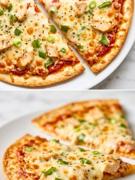 Easy Tortilla Pizza Recipe