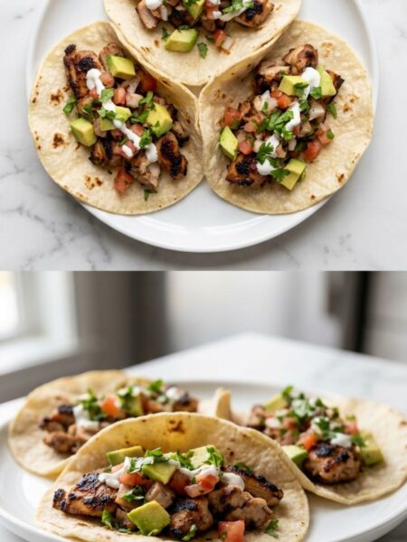 Mexican Grilled Chicken Tacos Recipe