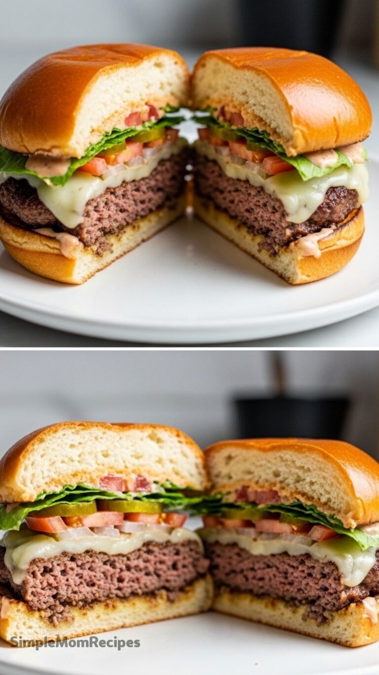 Smash Burgers with House Sauce Recipe