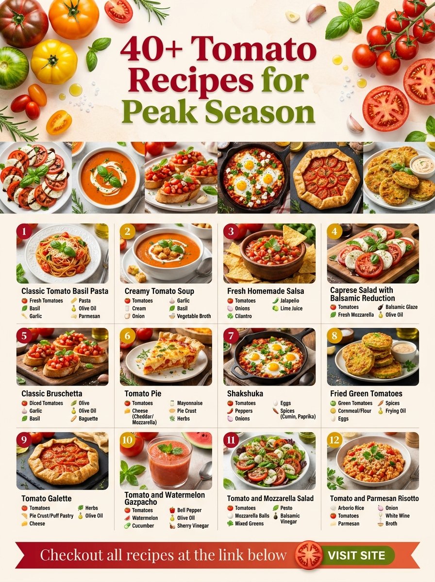 40+ Tomato Recipes for Peak Season