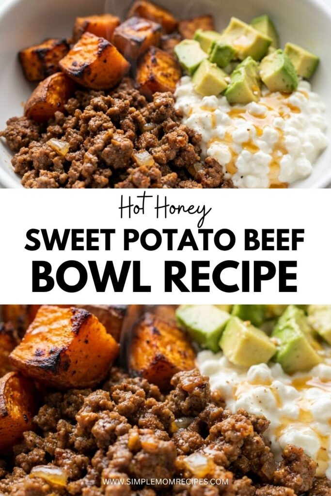 Hot Honey Sweet Potato Beef Bowl Recipe