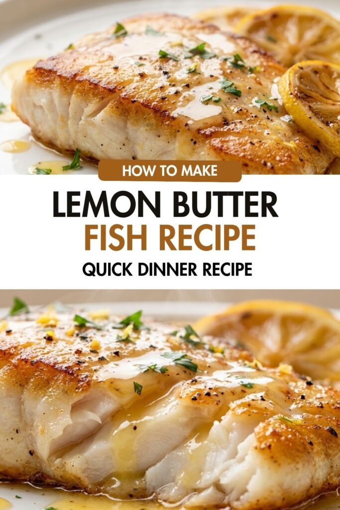 Lemon Butter Fish Recipe