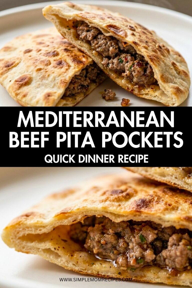 Mediterranean Beef Pita Pockets Recipe