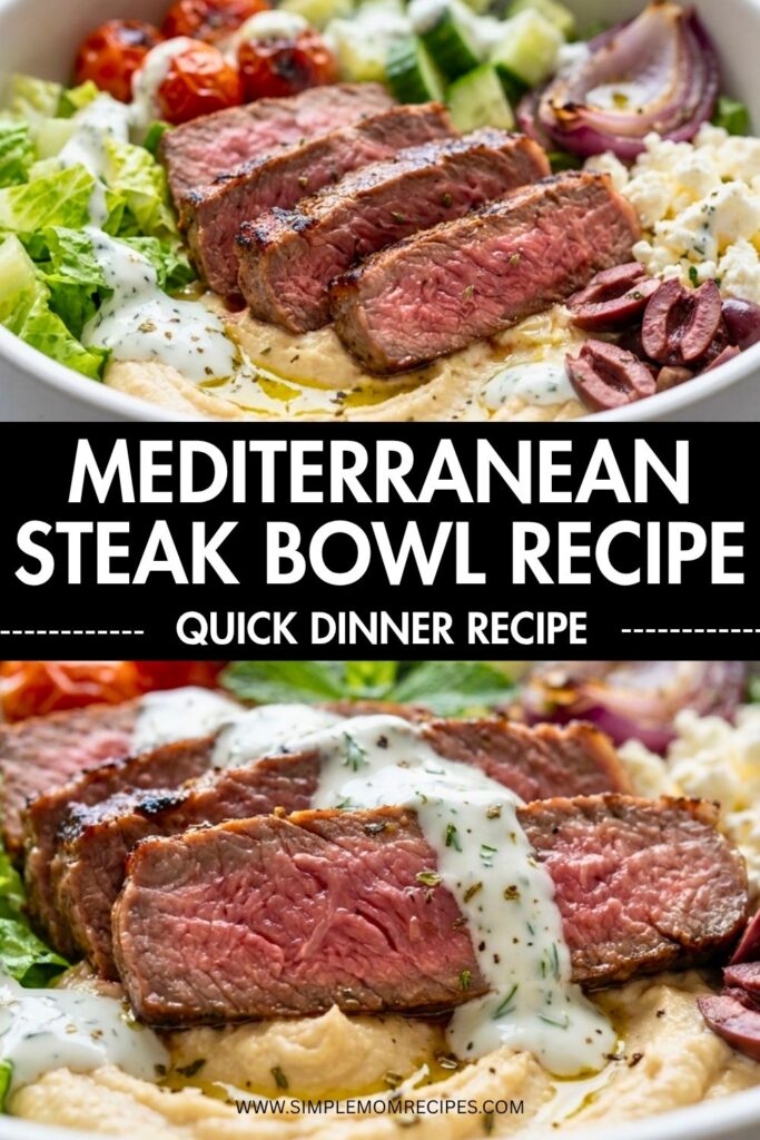 Mediterranean Steak Bowl Recipe