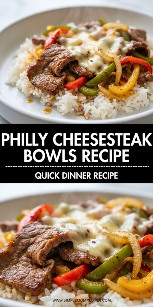 Philly Cheesesteak Bowls Recipe