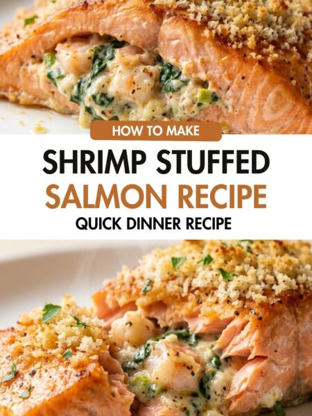 Shrimp Stuffed Salmon Recipe