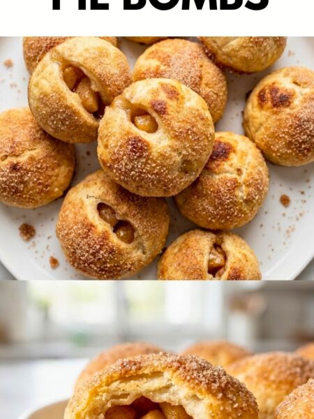 Air Fryer Apple Pie Bombs Recipe