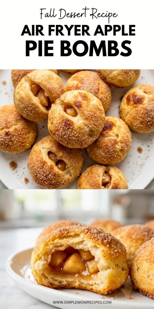 Air Fryer Apple Pie Bombs Recipe