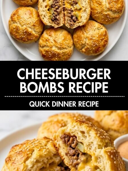 Cheeseburger Bombs Recipe