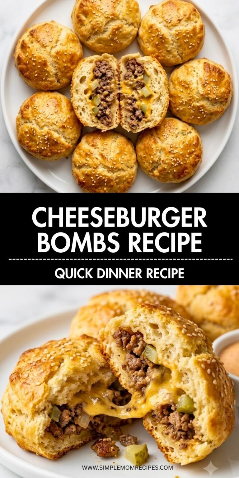Cheeseburger Bombs Recipe
