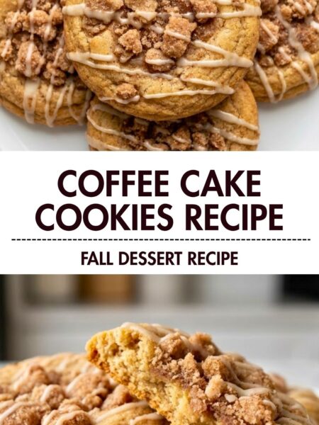 Coffee Cake Cookies Recipe