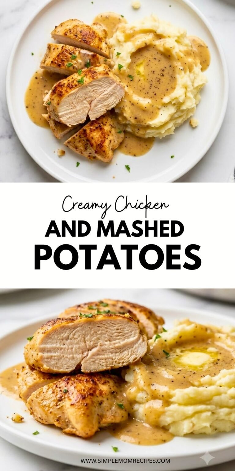 Creamy Chicken and Mashed Potatoes Recipe