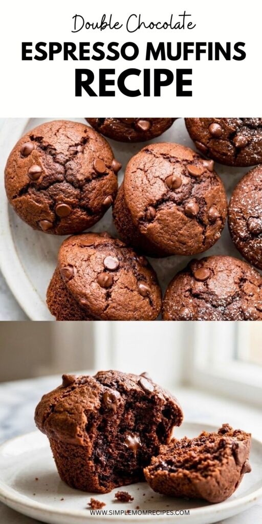 Double Chocolate Espresso Muffins Recipe