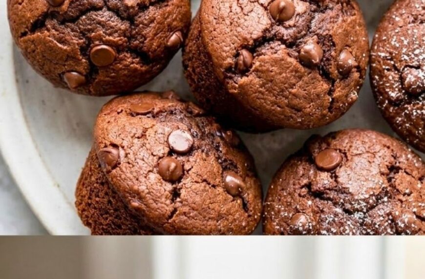 Double Chocolate Espresso Muffins Recipe